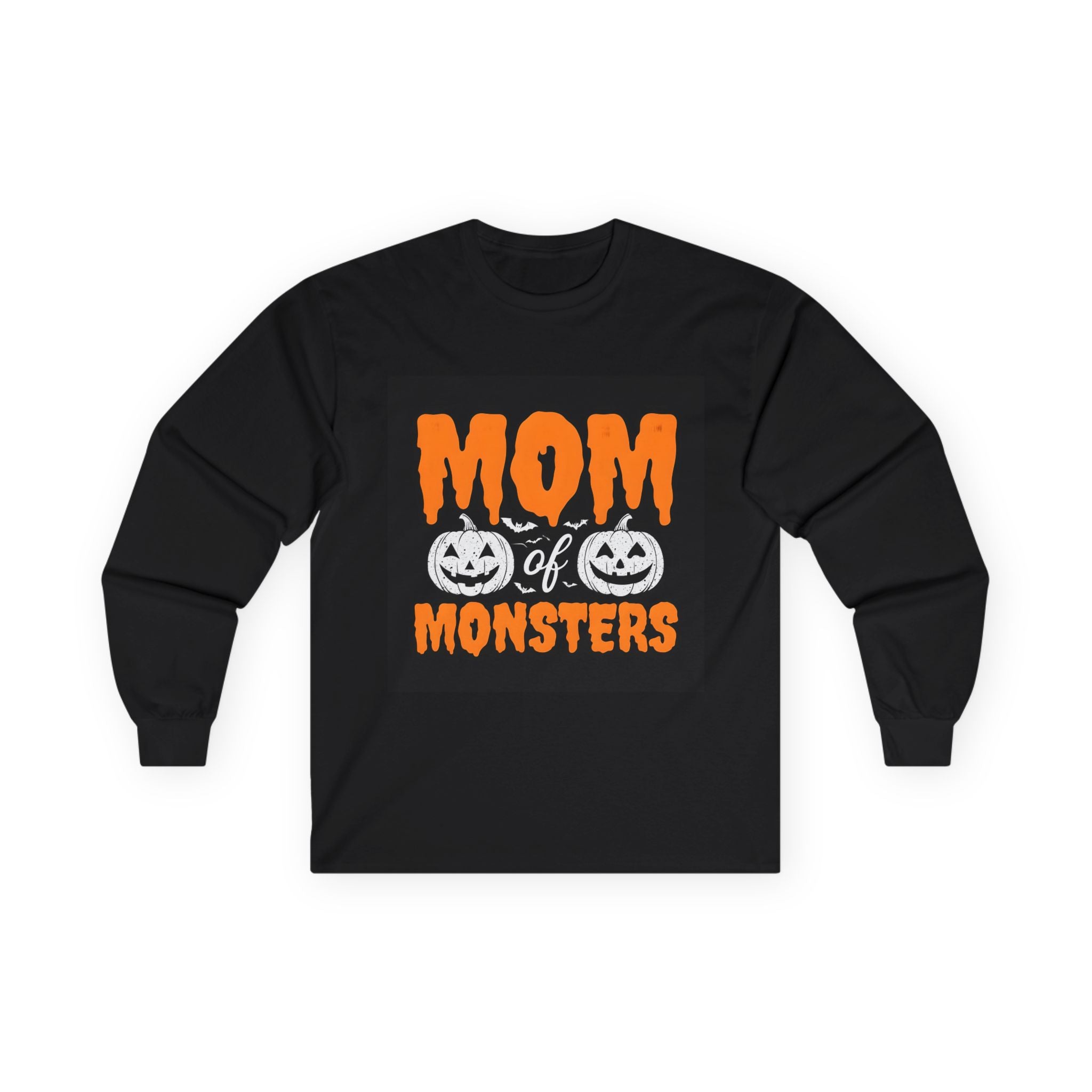 Unisex Long Sleeve Tee, Mom of Monsters Halloween Shirt, Spooky Season Apparel, Fall Festival Outfit, Halloween Gift for Moms