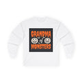 Grandma of Monsters Long Sleeve Tee - Perfect for Halloween, Gift for Grandmothers, Cozy Fall Apparel, Spooky Season Fashion, Funny [...]