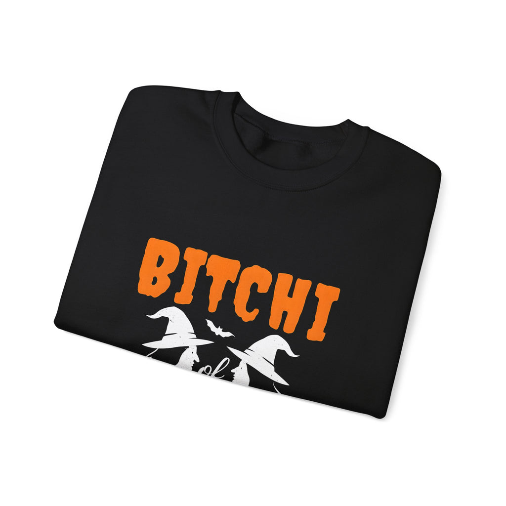 BITCHI WITCHI Unisex Heavy Blend Crewneck Sweatshirt, Trendy Sweatshirt, Halloween Apparel, Witchy Vibe Clothing, Cozy Gift for Her, [...]