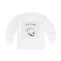 Ghostly Halloween Long Sleeve Tee, Trick or Drink Shirt, Unisex Fall Shirt, Spooky Party Apparel, Halloween Clothing, Ghost Lover Gift