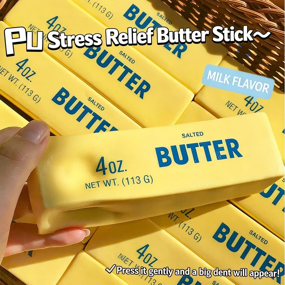 Butter Bar Slow Rising Squishy Fidget Toy