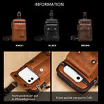 Jeep Buluo Leather Waist Bag
