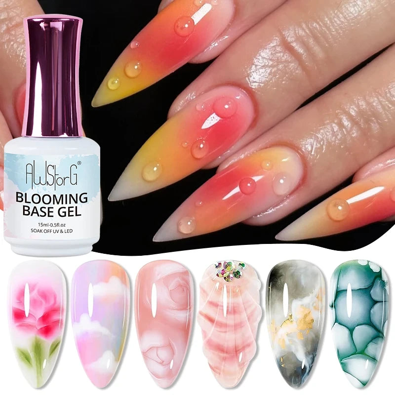 Nail Blooming Gel Polish