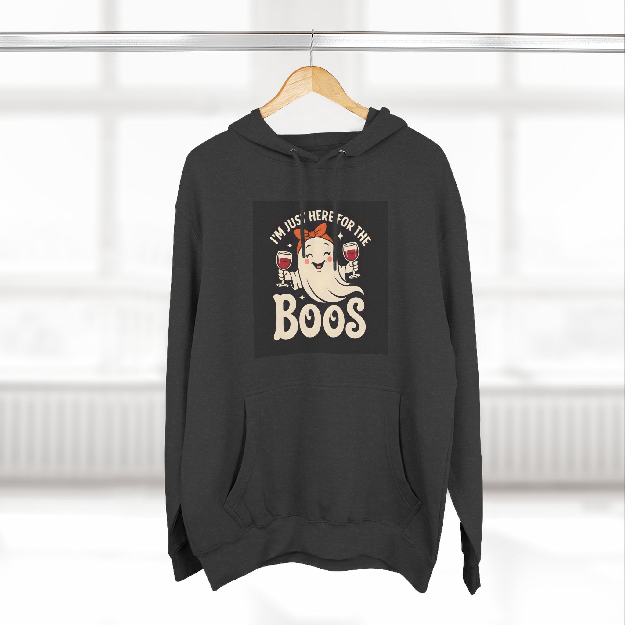 Halloween Fleece Hoodie, Cozy Ghost Design, Perfect for Fall Gatherings, Great Gift for Halloween Lovers, Boo Theme Apparel, Spooky [...]